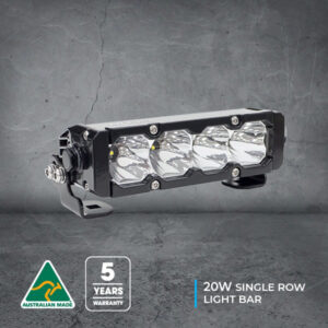 Nitro Maxx 20W 7" Single Row Light Bar